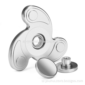High quality Fan shape Metal Fidget Spinner